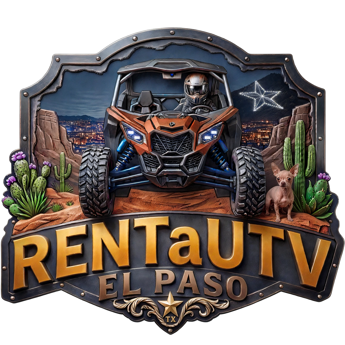 Rent a UTV El Paso logo