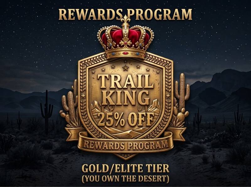 Trail King tier badge