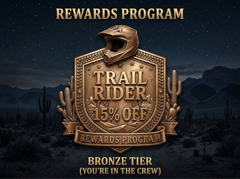 Trail Rider tier badge
